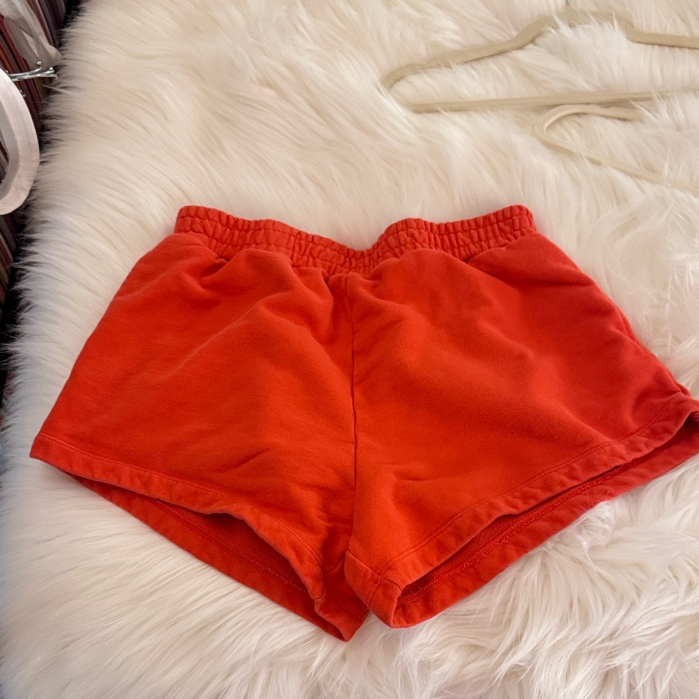Daily Drills Vibrant Orange Athletic Shorts